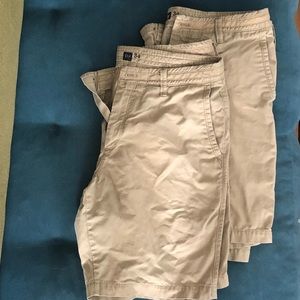 Men’s Gap Flat Front Khaki Shorts